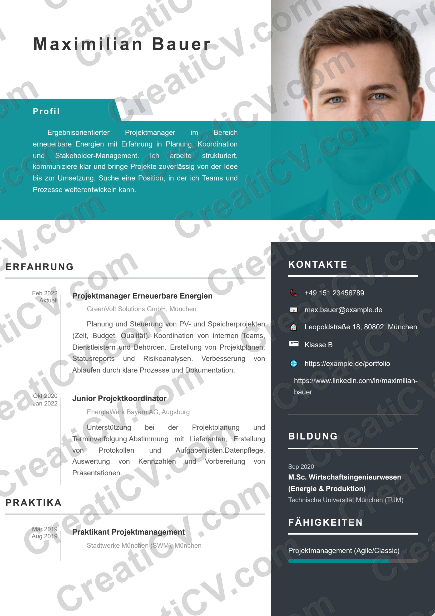 Teal Banner